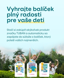 Oslávte MDD s Tuban a zapojte sa do SÚŤAŽE o skvelé ceny!
