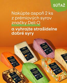 Strašidelne dobré syry – zapojte sa do chutnej súťaže s Deli Q!