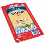 Syr Eidam Jihočeský 30% plátky 100g Madeta