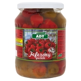 Feferóny guľaté sterilizované 720ml (610g) Ady