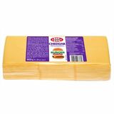 Syr Cheddar tavený plátky 1033g Mlekovita