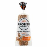 Chlebík proteínový tmavý krájaný balený PENAM 200g