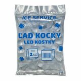 Ľad mrazený kocky 2kg Ice Service