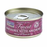 Fish4cats Finest Konzerva Makrela, ančovičky 70g