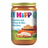 HiPP BIO Kuskus so zeleninou a kuracie mäso 220g