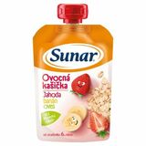 Sunar kašička jahoda, banán, ovsené vločky 120g