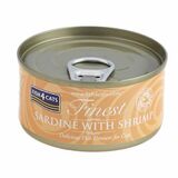 Fish4cats Finest Konzerva Sardinka s krevetami 70g