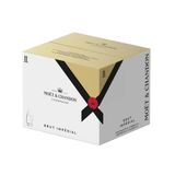 Moët & Chandon Impérial Brut 6 Fliaš + 6 Pohárov, 6 x 0.75l