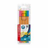 Stabilo Liner point 88 Neon 6ks