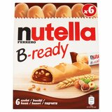 Nutella B-ready plnená oblátka 6 x 22 g (132g)