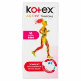 Dámske tampóny Kotex Active Super 16 ks