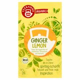 TEEKANNE Bio, Ginger Lemon, 20 vrecúšok, 36 g