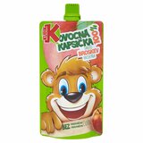Kubík 100% ovocná kapsička jablko, broskyňa 100g