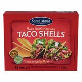 Taco shells 12ks 135g Santa Maria