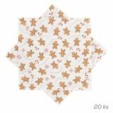 Orion Papierové servítky Perníčky 33x33cm 20ks