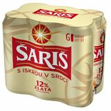 Pivo Šariš Žiarivá 12 6x500ml *ZO