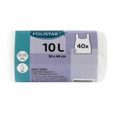 Vrecia na odpad 10l 36x44cm 40ks Folistar