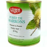 Gaštanové pyré nesladené 879g Clément Faugier