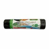 Vrecia na odpad čierne 60l 57x65cm 20ks Zorex