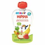 HiPP BIO 100% ovocie Jablko-Banán-Jahoda, 100g