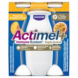 Jogurtový nápoj Actimel Broskyňa - Marakuja 4x100g Danone VÝPREDAJ