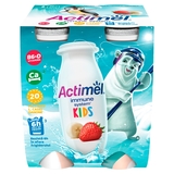 Jogurtový nápoj Actimel Kids jahoda banán 4x100g Danone VÝPREDAJ