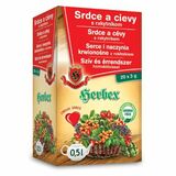 Herbex čaj Srdce a cievy s rakytníkom 20x3g (60g)