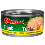 Tuniak v rastlinnom oleji kúsky 170g Giana