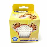 Cukrárenské košíčky papierové biele 50x30mm 100ks