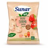 Sunar Bio chrumky mini farma jahoda 18g