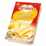 Syr Gouda plátky 100g Président