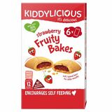 Kiddylicious koláčiky jablkovo-jahodové 6x22g