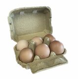 Vajcia Bio z voľného výbehu M-L 6ks Pipidu