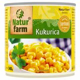 Kukurica sterilizovaná 340g Natur Farm