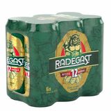 Pivo Radegast rýdzo horká 12° 6x500ml *ZO
