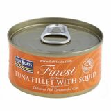 Fish4cats Finest Konzerva Tuniak s kalamárom 70g