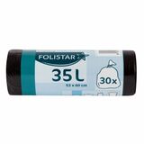 Vrecia na odpad čierne 35l 53x60cm 30ks Folistar