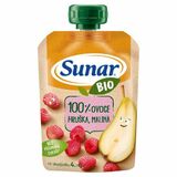 Sunar Bio kapsička Hruška, malina 100g