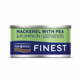 Fish4dogs Finest Konzerva Makrela s hráškom 85g