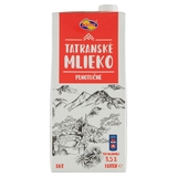 Mlieko plnotučné 3,5% Tatranské 1l Tami