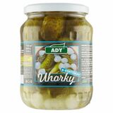 Uhorky sterilizované s cibuľkou 720ml (660g) Ady