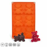 Orion Forma na pečenie 6x Medvedík silikón