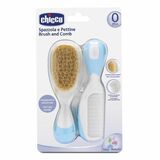 Chicco Hrebeň a kefa modrá 0+