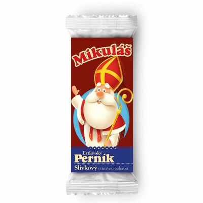 Perník Ertlovský Slivkový Mikuláš 60g Jozef Ertl