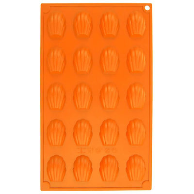 Orion Forma na pečenie 20x labky oranžová silikón