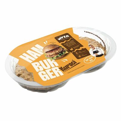 Kurací hamburger 2x100g Hyza VÝPREDAJ