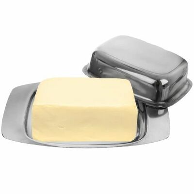 Orion Dóza na maslo nerezová 19,5x12cm