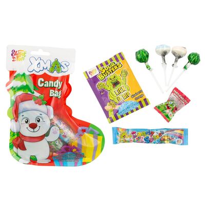 Xmas Candy bag ponožka 69g Sweet in Fun