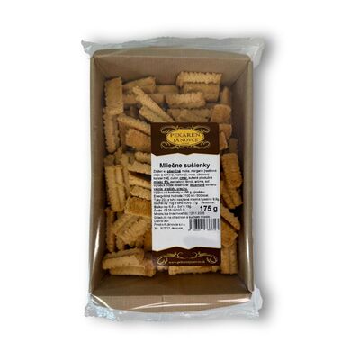Sušienky Mliečne 175g Pekáreň Jánovce
