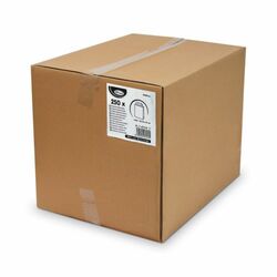 Taška papierová hnedá 26+17x 25cm WI47126,250ks